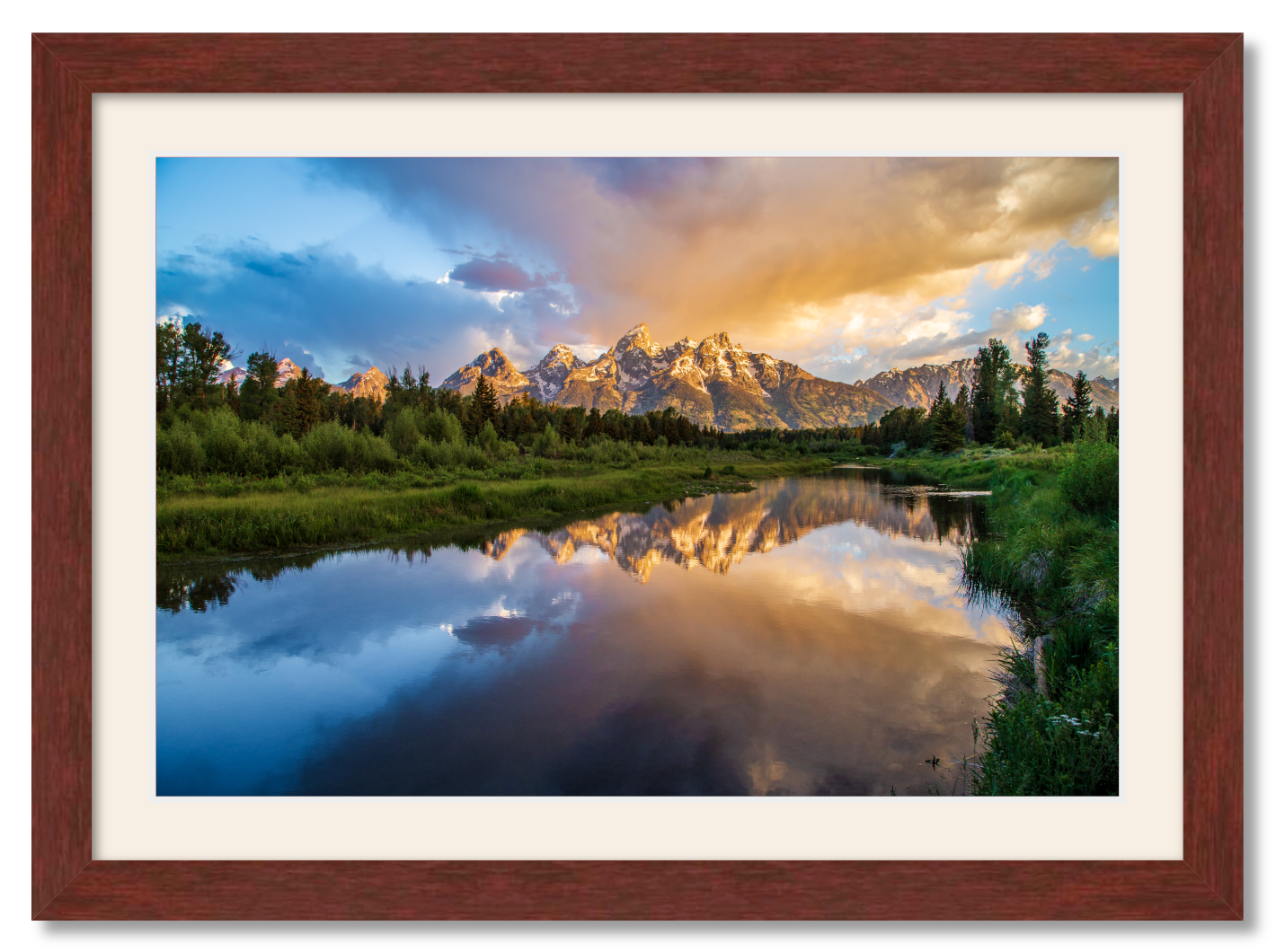 Grand Tetons Reflection