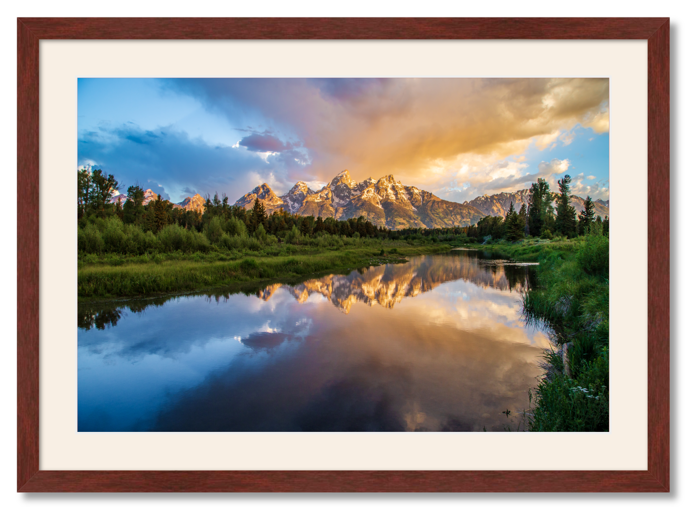 Grand Tetons Reflection