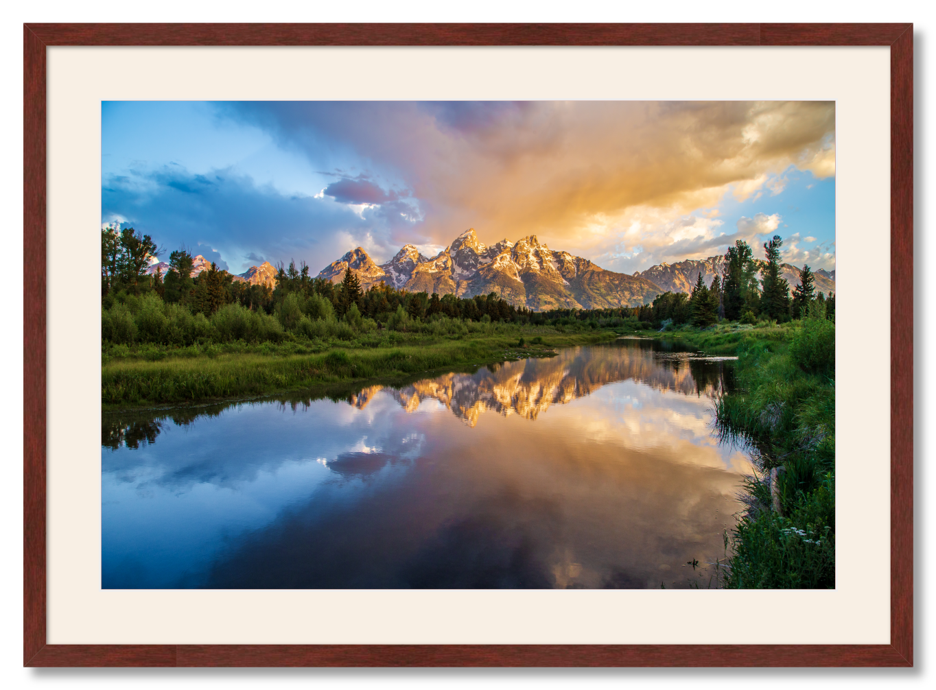 Grand Tetons Reflection