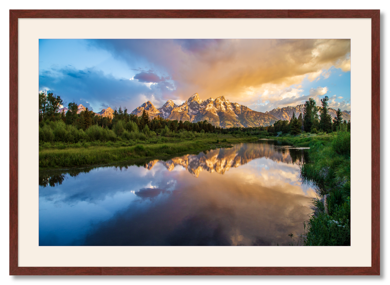 Grand Tetons Reflection