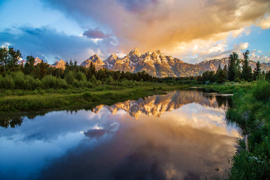 Grand Tetons Reflection