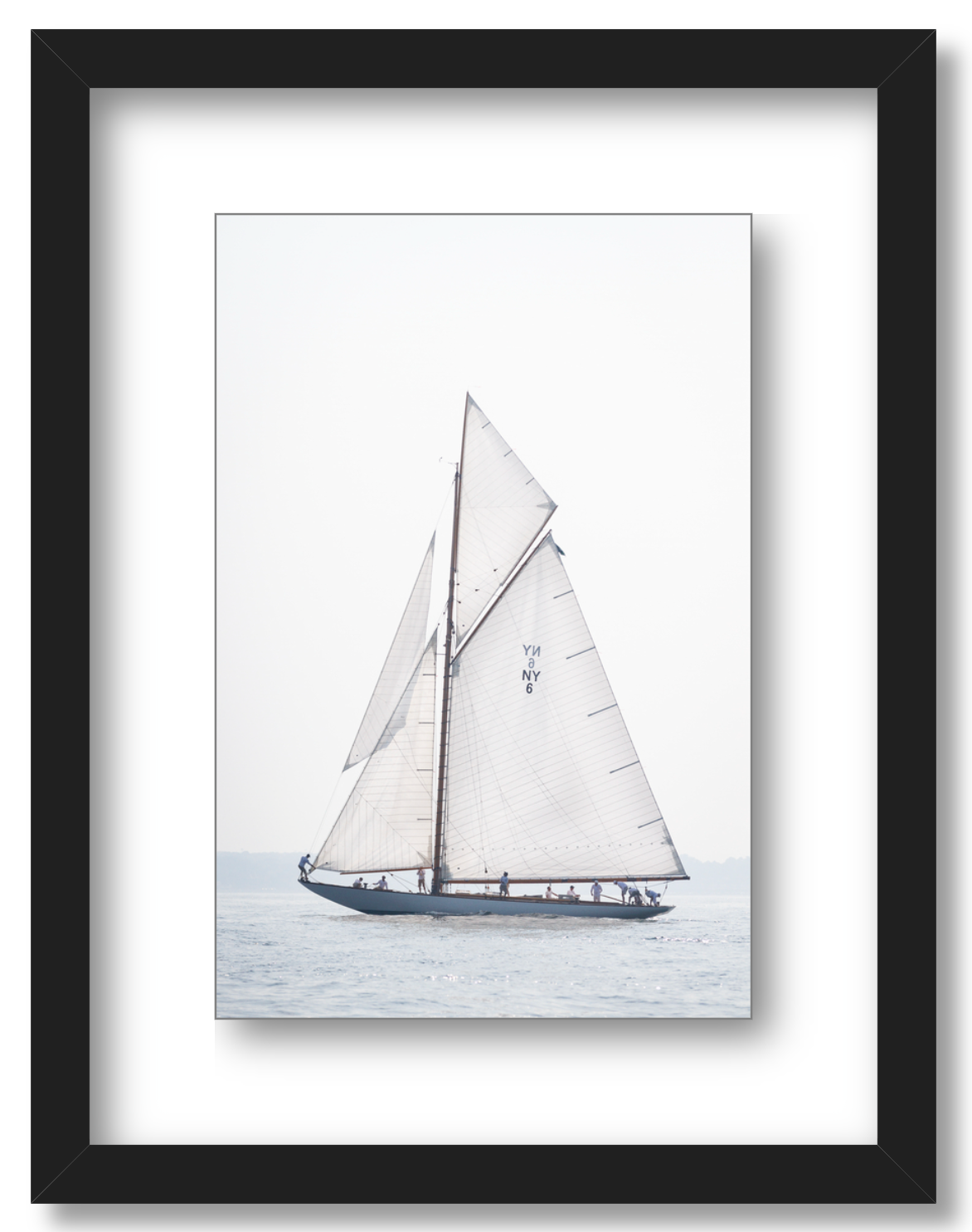 Sailing Under White Skies